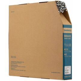 Трос тормоза SHIMANO, MTB, 1.6X2050 мм, нержавеющий, 100 штук в коробке, Y80098551, изображение  - НаВелосипеде.рф