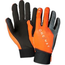 Велоперчатки ONE WAY Race Light, Asphalt Grey / Flame, OG90321, Вариант УТ-00343042: Размер: 10,0, Цвет: Asphalt grey/flame, изображение  - НаВелосипеде.рф