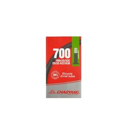 Велокамера CHAO YANG, 700x 25/32С, AV, 40мм, бутиловая, TBCH70025AV40 (122402), изображение  - НаВелосипеде.рф