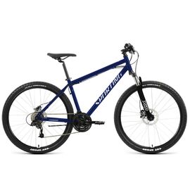 Горный велосипед FORWARD SPORTING 27,5 3.2 HD, 27,5", 8 скоростей, 2023, VX23373, Вариант УТ-00343651: Рама: 17" (156-170 см), Цвет: темно-красный/серебристый, изображение  - НаВелосипеде.рф