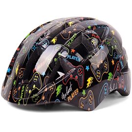 Велошлем Vinca Sport "Player", IN-MOLD, детский, с регулировкой, VSH 8 Player (M), Вариант УТ-00343724: Размер: S (48-53), изображение  - НаВелосипеде.рф
