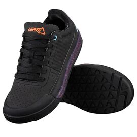 Велотуфли женские Leatt 2.0W Flat Shoe, Black, 2023, 3023049502, Вариант УТ-00344192: Размер: 6.5, изображение  - НаВелосипеде.рф