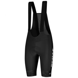 Велошорты Scott RC Pro +++, с лямками, black/white, ES280318-1007, Вариант УТ-00298292: Размер: L, изображение  - НаВелосипеде.рф