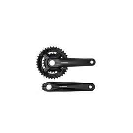 Система SHIMANO Acera, FC-MT210, 36/22T, 2x9 скоростей, 170мм, интегрированный вал, черная, AFCMT210BCX62L, изображение  - НаВелосипеде.рф