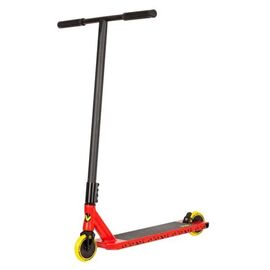 Самокат трюковый NOVATRACK PIXEL"90, 110 мм, ABEC 9, красный, 2023, SX23835, изображение  - НаВелосипеде.рф