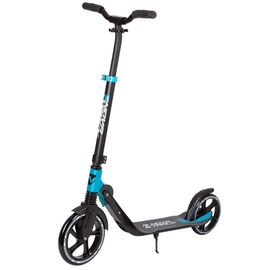 Детский самокат NOVATRACK DEFT, 230FS.DEFT.BL22, складной, синий, SX23774, изображение  - НаВелосипеде.рф
