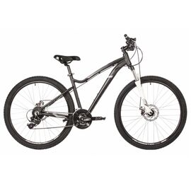 Горный велосипед STINGER VEGA STD, 27.5", 24 скорости, алюминий, VX47204, Вариант УТ-00341416: Рама: 15", Рост: 160-170 см, Цвет: Зеленый, изображение  - НаВелосипеде.рф