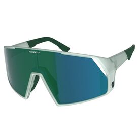 Очки велосипедные SCOTT Pro Shield, mineral blue, green chrome, 2022, ES289232-7240121, изображение  - НаВелосипеде.рф