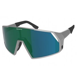 Очки велосипедные SCOTT Pro Shield Supersonic Edt silver green chrome, 2022, ES289230-0012121, изображение  - НаВелосипеде.рф