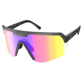 Очки велосипедные SCOTT Sport Shield, marble black teal chrome, ES281188-7283272, изображение  - НаВелосипеде.рф