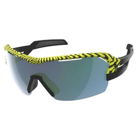 Очки велосипедные SCOTT Spur, black/yellow green chrome enhancer, ES266006-1040172, изображение  - НаВелосипеде.рф