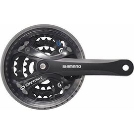 Система шатунов велосипедная Shimano Acera, M361, 170мм, квадрат, 42/32/22T, EFCM361C222CL, изображение  - НаВелосипеде.рф