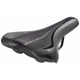 Седло велосипедное MONTE GRAPPA "ALTHEO" E-BIKE, 270х180 мм, с замком, черный, 6020, изображение  - НаВелосипеде.рф