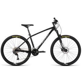 Горный велосипед FORMAT 1214, 27.5", 9 скоростей, 2023, VX23234, Вариант УТ-00343501: Размер: L (170-180 см), Цвет: серо-синий, изображение  - НаВелосипеде.рф