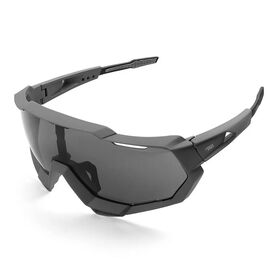 Очки велосипедные Vinca Sport, серая оправа, серые линзы, VG 545 grey, изображение  - НаВелосипеде.рф