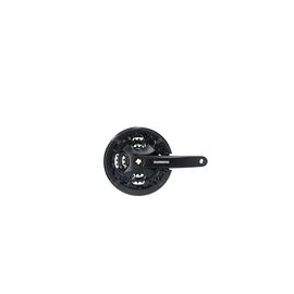 Система Shimano Altus, FC-MT101, 40/30/22T, 3x9 скоростей, 175мм, квадрат, черная, без упаковки, AFCMT101E002CLB, изображение  - НаВелосипеде.рф