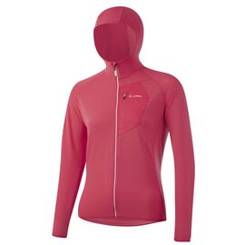 Женское худи Loeffler TECHFLEECE rouge, красный, 2021-22, EL25305-561, Вариант УТ-00341965: Размер: 36, Цвет: Красный, изображение  - НаВелосипеде.рф