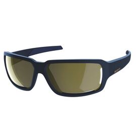 Очки велосипедные SCOTT Obsess ACS submariner blue, gold chrome, 2022, ES235512-7256052, изображение  - НаВелосипеде.рф