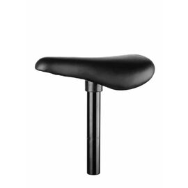 Седло велосипедное BMX TSB SL COMBO, с подседельным штырем 25,4, черное, 03-200073, изображение  - НаВелосипеде.рф