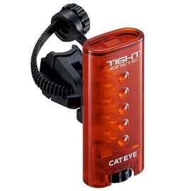Фонарь велосипедный CAT EYE, LED TIGHT KINETIC, 5 светодиодов, 3 режима, с датчиком движения, АААх2, 8-12039019, изображение  - НаВелосипеде.рф