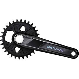 Система велосипедная SHIMANO DEORE, M6120-1, 12 скоростей, 175 мм, интегрированный вал, 30Т зубов, 2-720264, изображение  - НаВелосипеде.рф