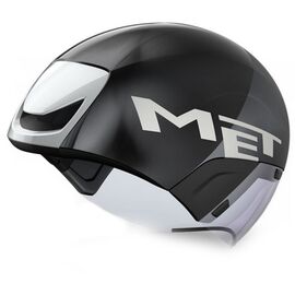 Велошлем Met Codatronca, Black/Silver, 2024, 3HM119CE00MNO1, Вариант УТ-00344380: Размер: L, изображение  - НаВелосипеде.рф