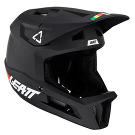 Велошлем подростковый Leatt MTB Gravity 1.0 Junior Helmet, Black, 2023, 1023014350, Вариант УТ-00344387: Размер: XS, изображение  - НаВелосипеде.рф