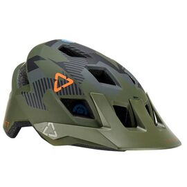 Велошлем подростковый Leatt MTB All Mountain 1.0 Junior Helmet, Camo, 2023, 1023016050, изображение  - НаВелосипеде.рф