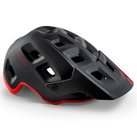 Велошлем Met Terranova, Black/Red, 2024, 3HM121CE00SNR1, Вариант УТ-00344393: Размер: M, изображение  - НаВелосипеде.рф