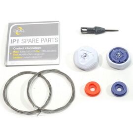 Система шнуровки Boa Reel & Lace Repl. Kit Boa IP1, белая, ES240275-0002, изображение  - НаВелосипеде.рф