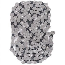 Цепь Vinca Sport 8 ск., 1/2"X3/32"Х116, серебристо-черная, VCN 8S silver, изображение  - НаВелосипеде.рф