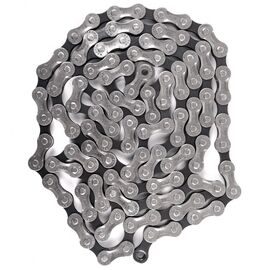 Цепь Vinca Sport 7 ск., 1/2"X3/32"Х116, серебристо-черная, VCN 7S silver, изображение  - НаВелосипеде.рф