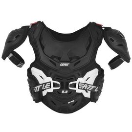 Защита панцирь Leatt Chest Protector 5.5 Pro Junior, подростковый, White/Black, размер: OS, 2023, 5014210132, изображение  - НаВелосипеде.рф