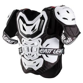 Защита панцирь Leatt Chest Protector 5.5 Pro, White, размер: OS, 2023, 5014101112, изображение  - НаВелосипеде.рф