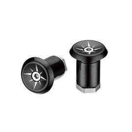 Заглушки руля Ciclovation Vortex Lock-In Plug Road Bar Tape, Black, 3618.11201, изображение  - НаВелосипеде.рф