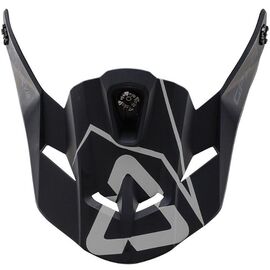 Козырек к шлему Leatt GPX 6.5 Visor, Carbon/Silver, размер: OS, 2019, 4017110711, изображение  - НаВелосипеде.рф