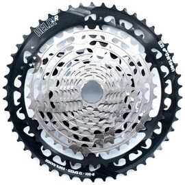 Кассета велосипедная E Thirteen Helix Race Cassette, 9-50t, 12-speed, Nickel Grey, FW2URA-112, изображение  - НаВелосипеде.рф