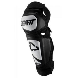 Наколенники Leatt Knee & Shin Guard EXT, White/Black, 2023, 5019210091, Вариант УТ-00344864: Размер: L/XL, изображение  - НаВелосипеде.рф