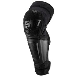 Наколенники Leatt 3DF Hybrid EXT Knee & Shin Guard, Black, 2023, 5019400722, изображение  - НаВелосипеде.рф