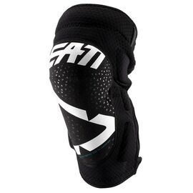 Наколенники Leatt 3DF 5.0 Zip Knee Guard, White/Black, 2023, 5019400521, Вариант УТ-00344879: Размер: L/XL, изображение  - НаВелосипеде.рф