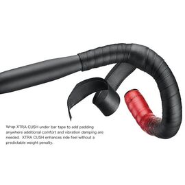 Лента демпферная Ciclovation Xtra Cush Under Bar Tape, Matt Black, 3620.21001, изображение  - НаВелосипеде.рф