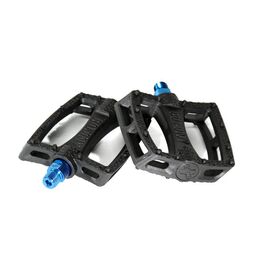 Педали велосипедные COLONY Fantastic Plastic Pedals 9/16" - Nylon/Fibre Mix, цвет черно-синий, 03-002189, изображение  - НаВелосипеде.рф