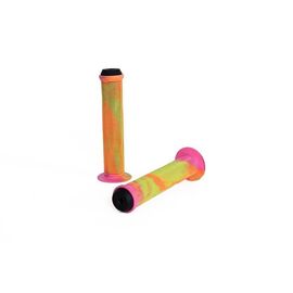 Ручки на велосипедный руль BMX COLONY Much Room Grips, 30х140мм, цвет оранж-желт-розовый, 03-002217, изображение  - НаВелосипеде.рф