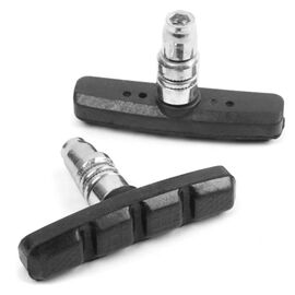 Тормозные колодки Vinca Sport, 70 мм, пара, черные, евроблистер, VBO 70 black, изображение  - НаВелосипеде.рф