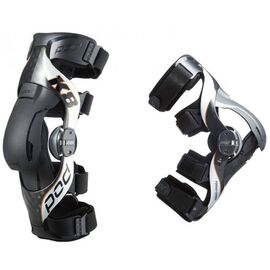 Наколенники POD K8 2.0, Carbon/Silver, 2022, K8013-169-XL, Вариант УТ-00345030: Размер: L, Цвет: Carbon/Silver, изображение  - НаВелосипеде.рф