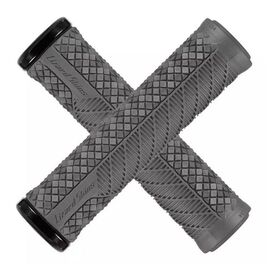 Ручки на руль велосипеда Lizard Skins Charger Evo Lock-On Graphite, длина 136 мм, LOCEV300, изображение  - НаВелосипеде.рф