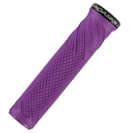 Ручки на руль Lizard Skins Danny MacAskill Lock-On Ultra, длина 136 мм, фиолетовый, LOMAC000, изображение  - НаВелосипеде.рф