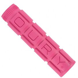 Ручки на руль Lizard Skins Oury V2 Single Pink Rush, D:32 мм, L:127 мм, OSCGGG56, изображение  - НаВелосипеде.рф