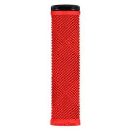 Ручки на руль Lizard Skins Strata Lock-On Candy Red, D:32.25 мм, L:135 мм, LOSTR500, изображение  - НаВелосипеде.рф