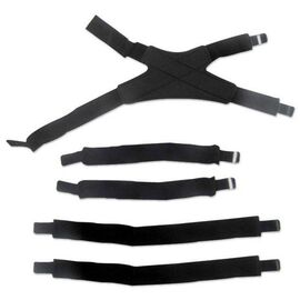 Стрепы Leatt X-Frame Strap Kit Pair, Black, 2024, 4018663061, Вариант УТ-00345276: Размер: L/XL, Цвет: черный, изображение  - НаВелосипеде.рф
